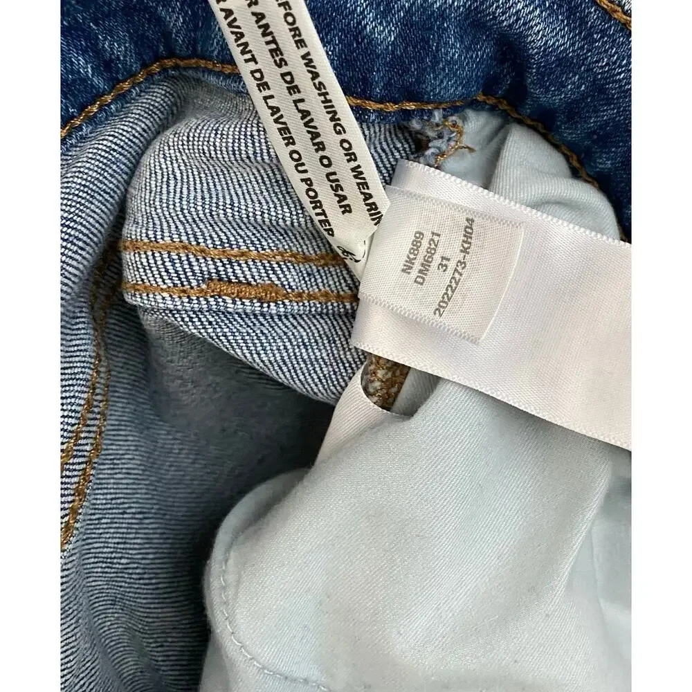 Madewell Womens Skinny Flare Jeans Size 31 Medium Blue Fair Trade - Picture 10 of 10